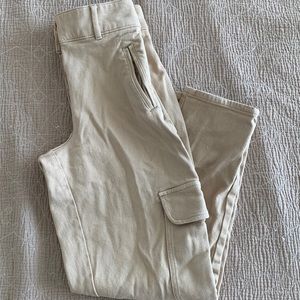 Aritzia Tan Cargo Pants